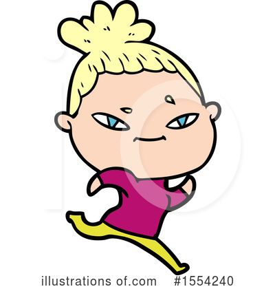 Royalty-Free (RF) Girl Clipart Illustration by lineartestpilot - Stock Sample #1554240