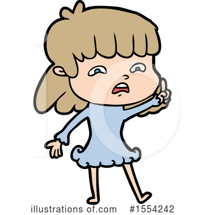 Royalty-Free (RF) Girl Clipart Illustration by lineartestpilot - Stock Sample #1554242