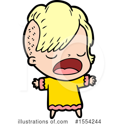 Royalty-Free (RF) Girl Clipart Illustration by lineartestpilot - Stock Sample #1554244
