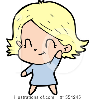 Royalty-Free (RF) Girl Clipart Illustration by lineartestpilot - Stock Sample #1554245