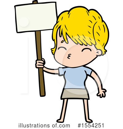 Royalty-Free (RF) Girl Clipart Illustration by lineartestpilot - Stock Sample #1554251