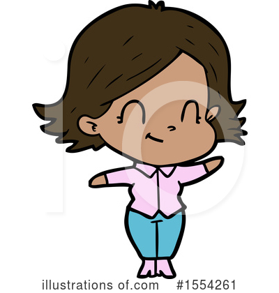Royalty-Free (RF) Girl Clipart Illustration by lineartestpilot - Stock Sample #1554261