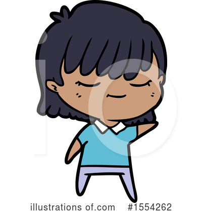 Royalty-Free (RF) Girl Clipart Illustration by lineartestpilot - Stock Sample #1554262