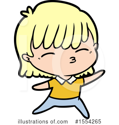 Royalty-Free (RF) Girl Clipart Illustration by lineartestpilot - Stock Sample #1554265
