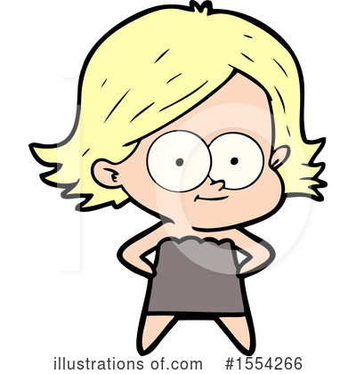 Royalty-Free (RF) Girl Clipart Illustration by lineartestpilot - Stock Sample #1554266