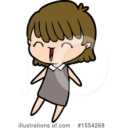 Royalty-Free (RF) Girl Clipart Illustration by lineartestpilot - Stock Sample #1554268