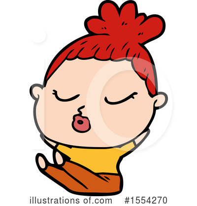 Royalty-Free (RF) Girl Clipart Illustration by lineartestpilot - Stock Sample #1554270