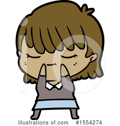 Royalty-Free (RF) Girl Clipart Illustration by lineartestpilot - Stock Sample #1554274