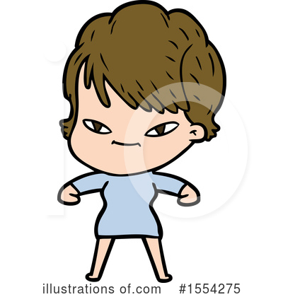 Royalty-Free (RF) Girl Clipart Illustration by lineartestpilot - Stock Sample #1554275