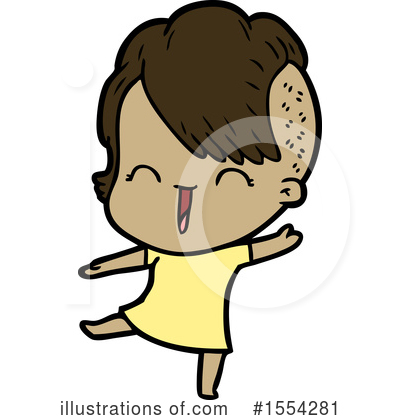 Royalty-Free (RF) Girl Clipart Illustration by lineartestpilot - Stock Sample #1554281