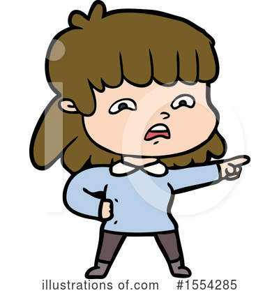 Royalty-Free (RF) Girl Clipart Illustration by lineartestpilot - Stock Sample #1554285