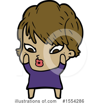 Royalty-Free (RF) Girl Clipart Illustration by lineartestpilot - Stock Sample #1554286