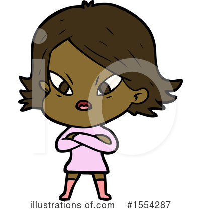 Royalty-Free (RF) Girl Clipart Illustration by lineartestpilot - Stock Sample #1554287