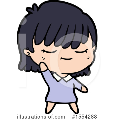 Royalty-Free (RF) Girl Clipart Illustration by lineartestpilot - Stock Sample #1554288