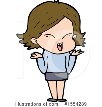 Royalty-Free (RF) Girl Clipart Illustration by lineartestpilot - Stock Sample #1554289
