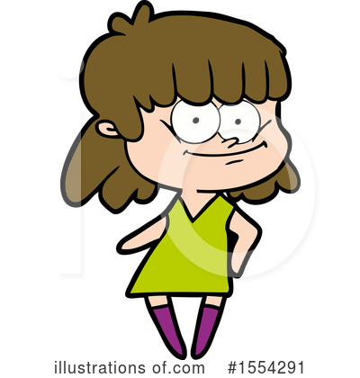 Royalty-Free (RF) Girl Clipart Illustration by lineartestpilot - Stock Sample #1554291