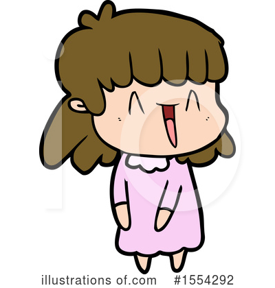 Royalty-Free (RF) Girl Clipart Illustration by lineartestpilot - Stock Sample #1554292