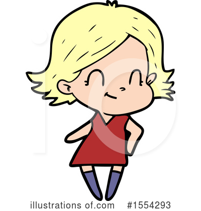 Royalty-Free (RF) Girl Clipart Illustration by lineartestpilot - Stock Sample #1554293