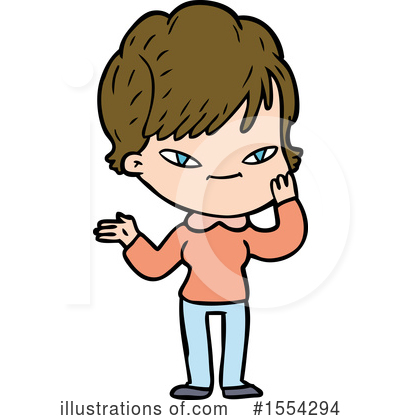 Royalty-Free (RF) Girl Clipart Illustration by lineartestpilot - Stock Sample #1554294