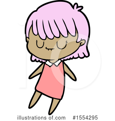 Royalty-Free (RF) Girl Clipart Illustration by lineartestpilot - Stock Sample #1554295