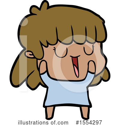 Royalty-Free (RF) Girl Clipart Illustration by lineartestpilot - Stock Sample #1554297