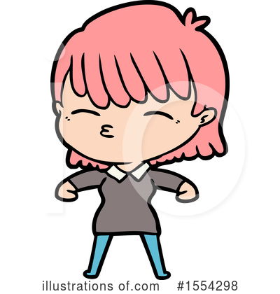 Royalty-Free (RF) Girl Clipart Illustration by lineartestpilot - Stock Sample #1554298