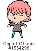 Girl Clipart #1554298 by lineartestpilot
