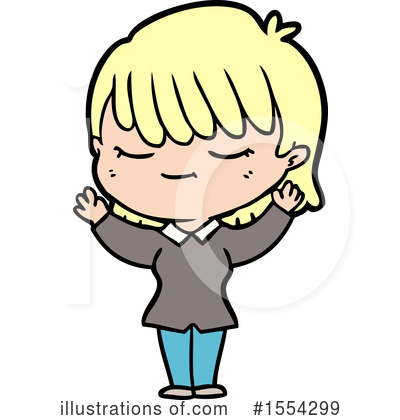 Royalty-Free (RF) Girl Clipart Illustration by lineartestpilot - Stock Sample #1554299