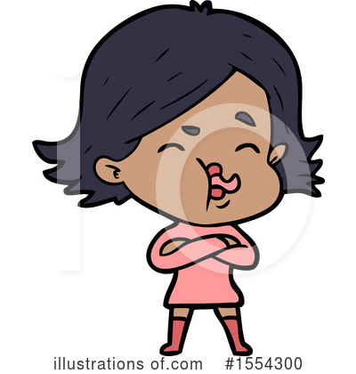Royalty-Free (RF) Girl Clipart Illustration by lineartestpilot - Stock Sample #1554300