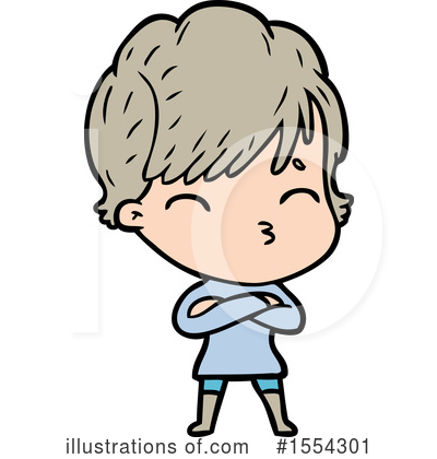 Royalty-Free (RF) Girl Clipart Illustration by lineartestpilot - Stock Sample #1554301