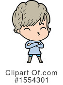 Girl Clipart #1554301 by lineartestpilot