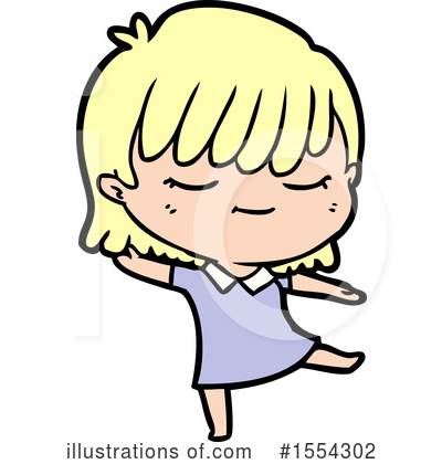 Royalty-Free (RF) Girl Clipart Illustration by lineartestpilot - Stock Sample #1554302