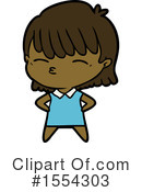 Girl Clipart #1554303 by lineartestpilot