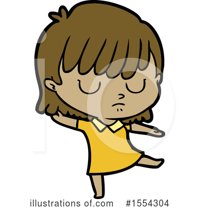 Royalty-Free (RF) Girl Clipart Illustration by lineartestpilot - Stock Sample #1554304