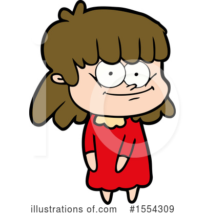 Royalty-Free (RF) Girl Clipart Illustration by lineartestpilot - Stock Sample #1554309