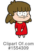 Girl Clipart #1554309 by lineartestpilot