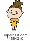 Girl Clipart #1554310 by lineartestpilot