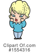 Girl Clipart #1554316 by lineartestpilot