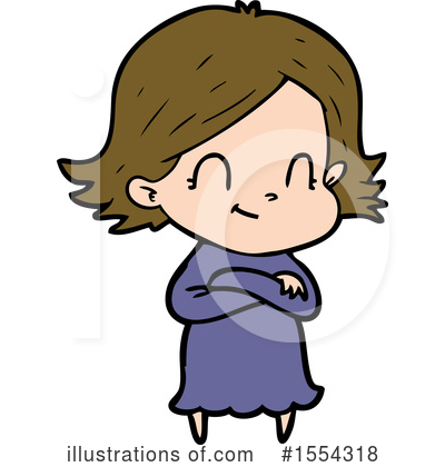 Royalty-Free (RF) Girl Clipart Illustration by lineartestpilot - Stock Sample #1554318