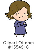 Girl Clipart #1554318 by lineartestpilot