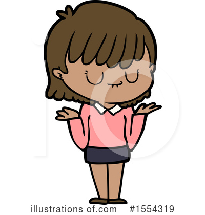 Royalty-Free (RF) Girl Clipart Illustration by lineartestpilot - Stock Sample #1554319