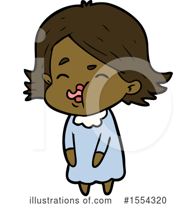 Royalty-Free (RF) Girl Clipart Illustration by lineartestpilot - Stock Sample #1554320