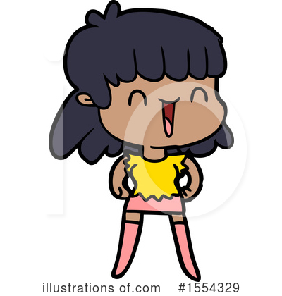 Royalty-Free (RF) Girl Clipart Illustration by lineartestpilot - Stock Sample #1554329