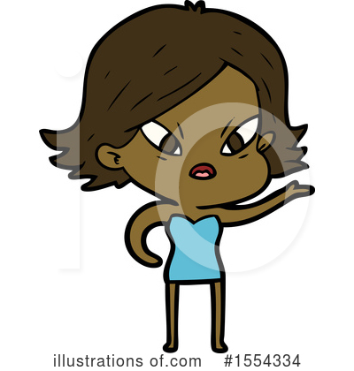 Royalty-Free (RF) Girl Clipart Illustration by lineartestpilot - Stock Sample #1554334