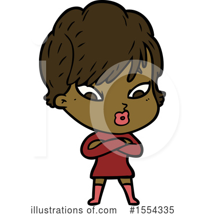 Royalty-Free (RF) Girl Clipart Illustration by lineartestpilot - Stock Sample #1554335