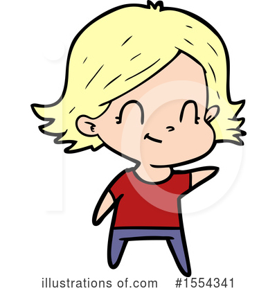 Royalty-Free (RF) Girl Clipart Illustration by lineartestpilot - Stock Sample #1554341