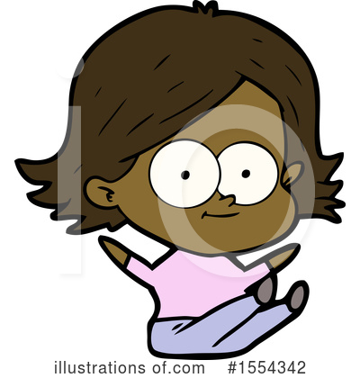 Royalty-Free (RF) Girl Clipart Illustration by lineartestpilot - Stock Sample #1554342