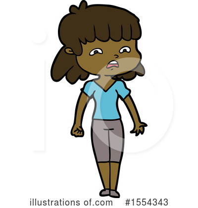 Royalty-Free (RF) Girl Clipart Illustration by lineartestpilot - Stock Sample #1554343