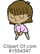 Girl Clipart #1554347 by lineartestpilot