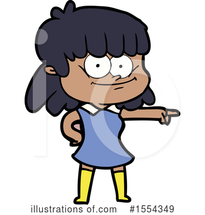 Royalty-Free (RF) Girl Clipart Illustration by lineartestpilot - Stock Sample #1554349